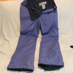 Columbia ski pants size med